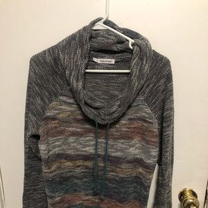 cowl neck sweater